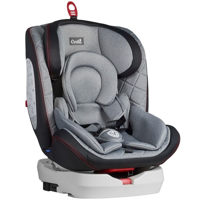 

Автокресло детское KBH303 IsoFix, цвет серо-чёрное