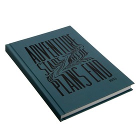 

Колледж-тетрадь А5, 160 листов, твёрдая обложка, Typography, матовая ламинация, клетка, выборочный лак, блок 60 г/м2