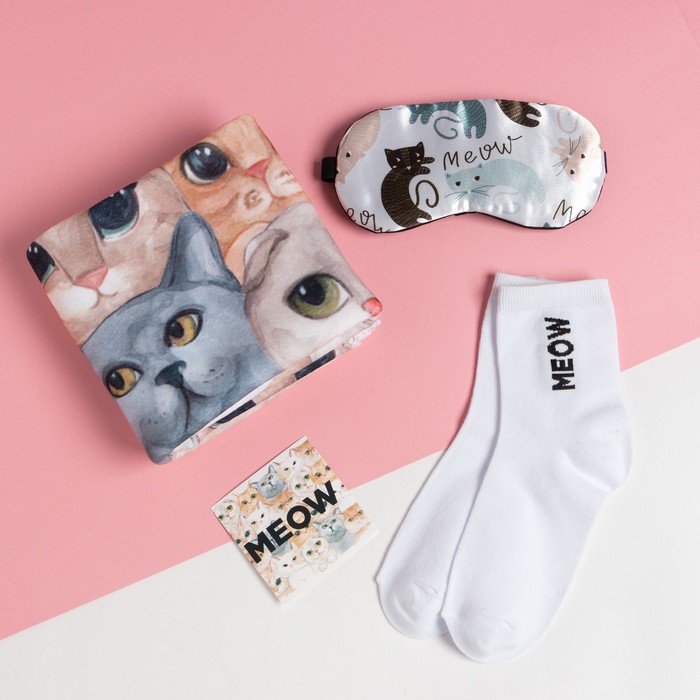 

Набор подарочный женский "Cozy set" плед и аксессуары