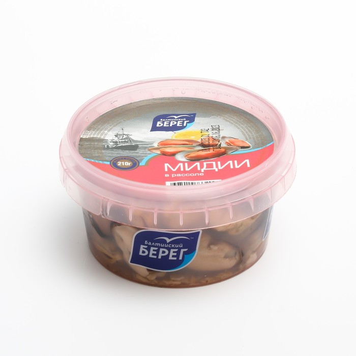 

Морской коктейль в рассоле (мидии) 210 г Балтийский Берег