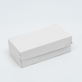 

Коробка для десерта, белая, 800 мл, 20 х 10 х 6,5 см