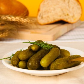 

Огурцы маринованные «Лучшее средство для опохмела», 370 г.