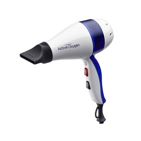 

Фен Gamma PIU-088 ACTIVE OXYGEN, 2100 Вт, ионизация, 6 режимов, 2 насадки, бело-синий