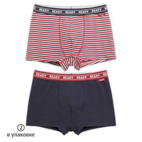 

Трусы для мальчиков, рост 128 см, цвет бордовый, тёмно-синий