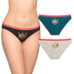 

Трусы женские, размер L, цвет серый