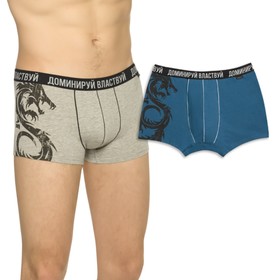 

Трусы мужские, размер XL, цвет светло-серый