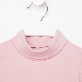 

Джемпер (водолазка) для девочки Леопардик, цвет розовый, рост 98 см