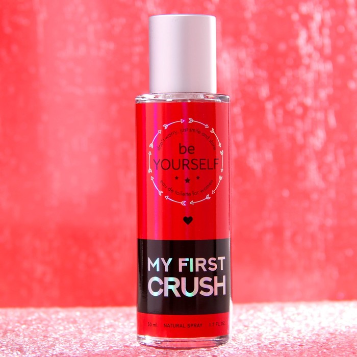 

Туалетная вода женская Be Yourself My First Crush, 50 мл