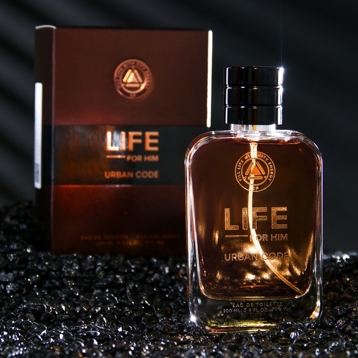 Туалетная вода мужская City Life Urban Code ТВ ,100 мл