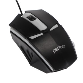 Мышь Perfeo Face, игровая, проводная, подсветка, 1000 dpi, USB, чёрная Ош