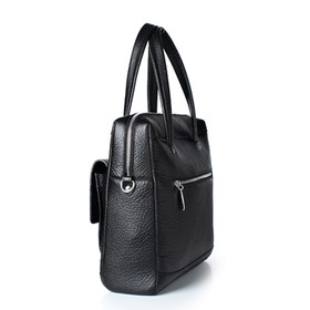 

Сумка деловая на молнии GALANTEYA, наружный карман, цвет чёрный