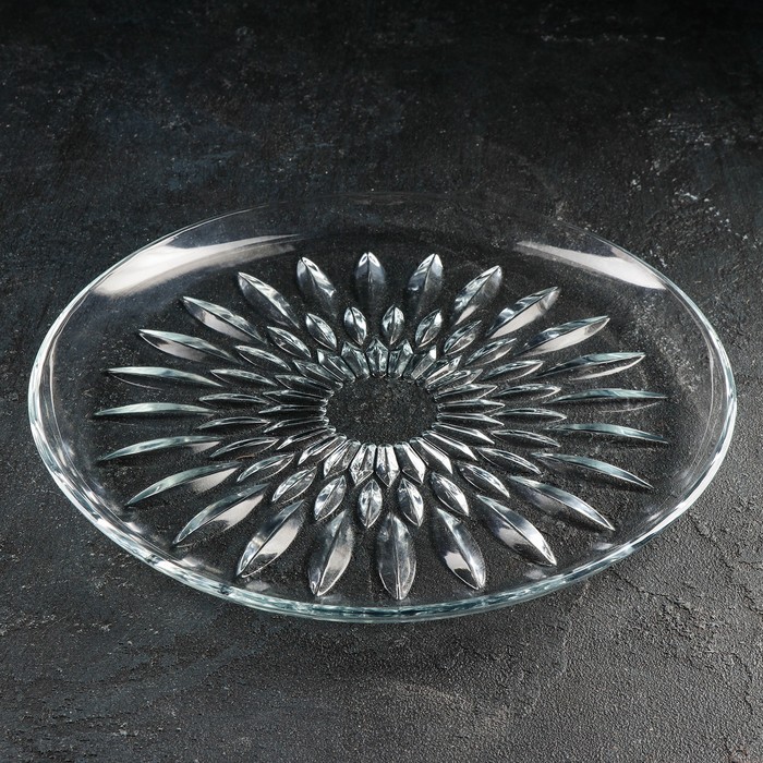 

Блюдо сервировочное Vetro, d=29,5 см, цвет прозрачный