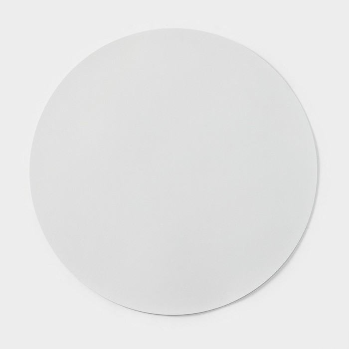 Салфетка сервировочная на стол «Тэм», d=35 см, цвет белый