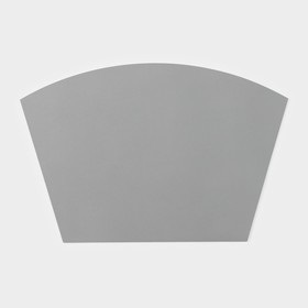 Салфетка кухонная "Тэм" 30х44 см, трапеция, цвет серый