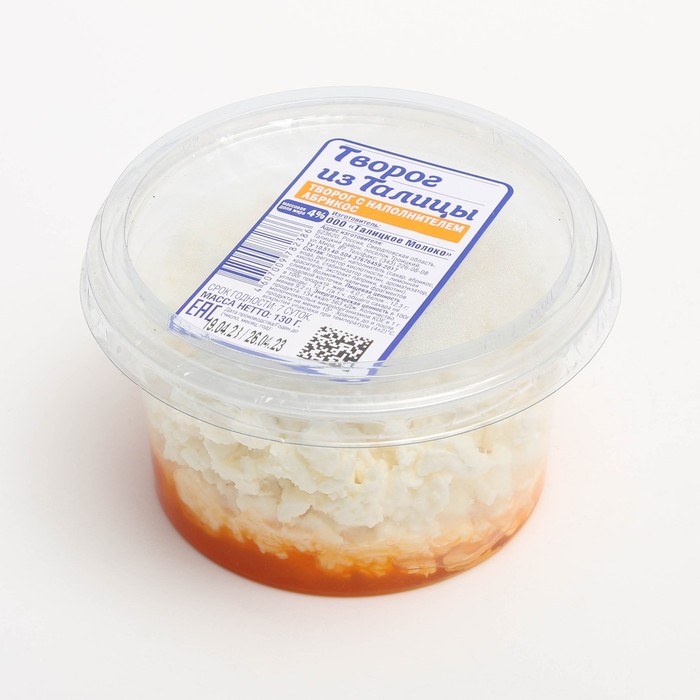 

Творог Талицкий Деревенский с вареньем абрикос 4% 130г