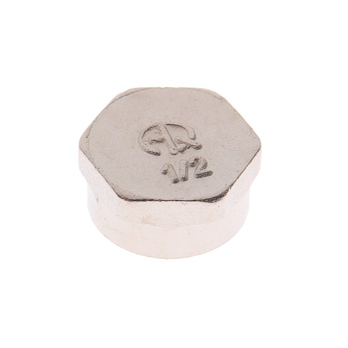 Заглушка AQUALINK, 1/2, внутренняя, никелированная латунь заглушка квадратная внутренняя плоская 40x40 2 шт