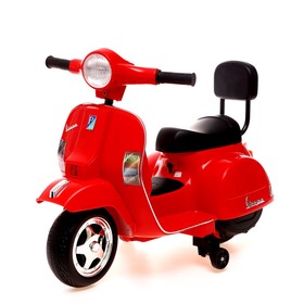 Электромотоцикл VESPA PX, цвет красный Ош