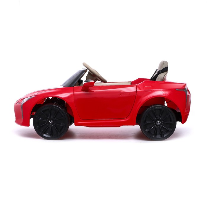 фото Электромобиль lexus lc500, eva колёса, кожаное сидение, цвет красный