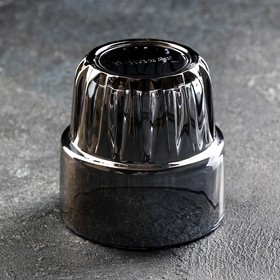 

Стакан «Грань», 250 мл, 8,5×8,5×8,3 см, цвет серый