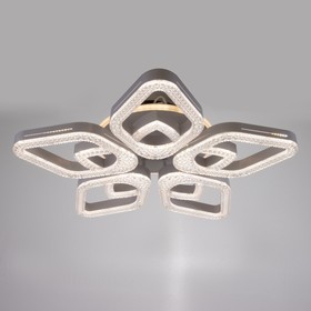 

Люстра с ПДУ 1904/5 LED 114Вт диммер белый 62х62х10 см
