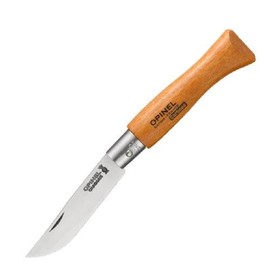 

Нож Opinel №5, углеродистая сталь, рукоять из дерева бука