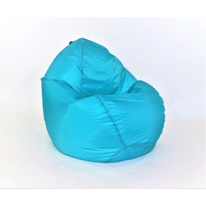 фото Кресло-мешок «стади», размер 80x130 см, водоотталкавающая ткань, цвет бирюзовый wowpuff