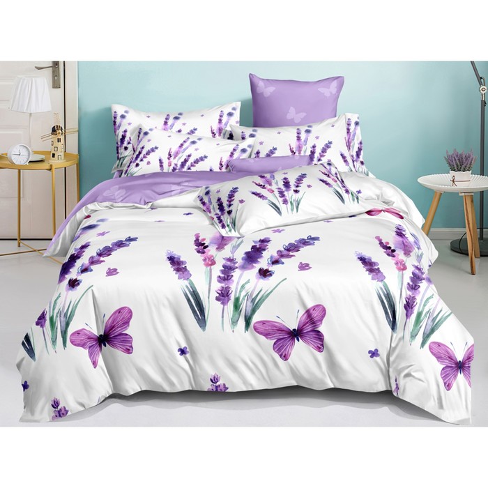 

Постельное бельё Pure Cotton дуэт, размер 220x240 см, 145x215 см - 2 шт, 50x70 см - 2 шт, 70x70 см - 2 шт