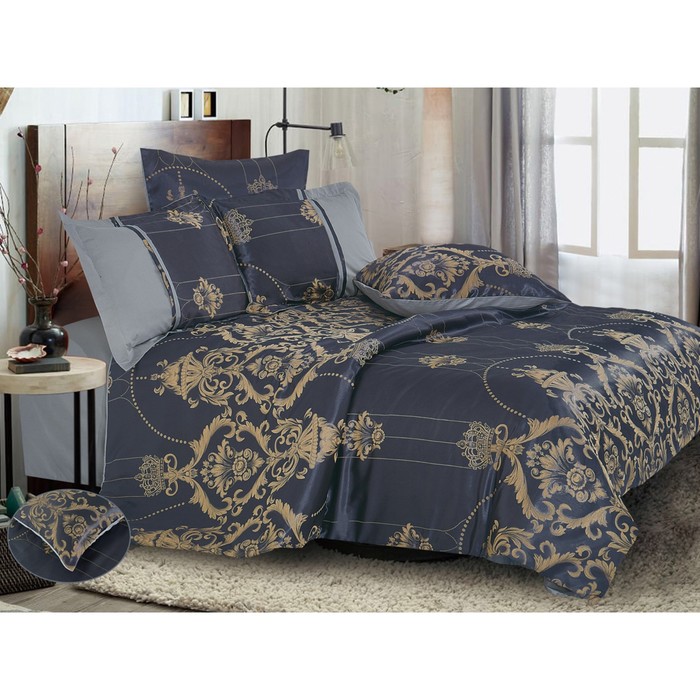 

КПБ Satin Jacquard дуэт, размер 230x250 см, 150x215 см-2 шт, 50x70 см-2 шт, 70x70 см-2 шт