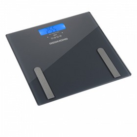 

Весы напольные REDMOND RS-756, электронные, диагностические, 3-180 кг, 1хCR2032, серые