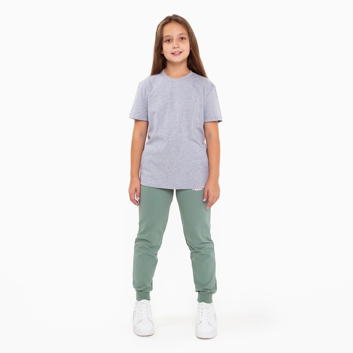 Брюки для девочки, цвет зелёный, рост 152 см брюки для девочки рост 152 см цвет хаки
