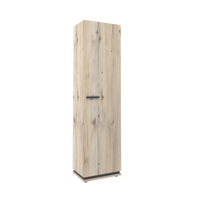 Шкаф для одежды и белья Nature 8, 560 × 416 × 2116 мм, цвет гаскон пайн / чёрный шкаф для одежды и белья nature 555 гаскон пайн лдсп