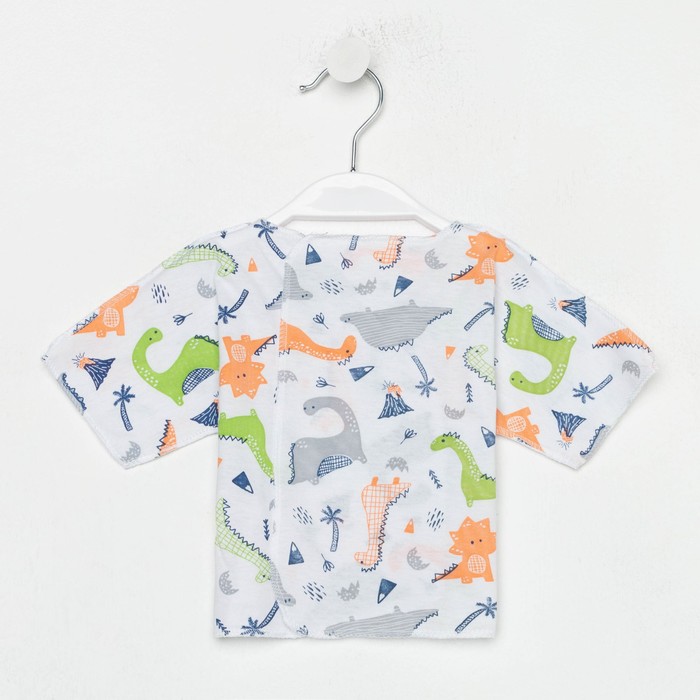 Распашонка для мальчика, цвет МИКС, рост 68 см (22)