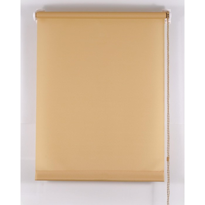 Рулонная штора «Комфортиссимо», размер 220х160 см, цвет кофе с молоком