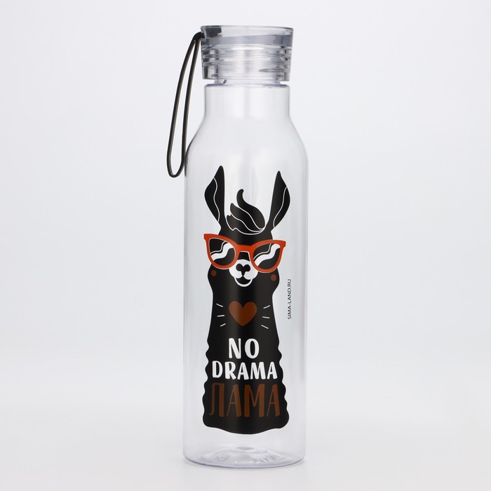 фото Бутылка для воды no drama, 600 мл