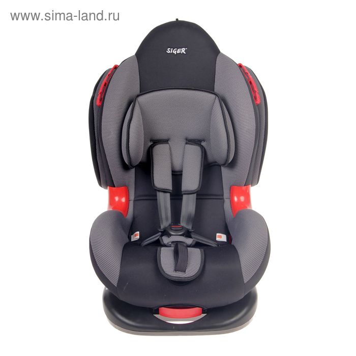 

Автокресло детское Siger «Кокон», Isofix, группа 1/2, цвет серый
