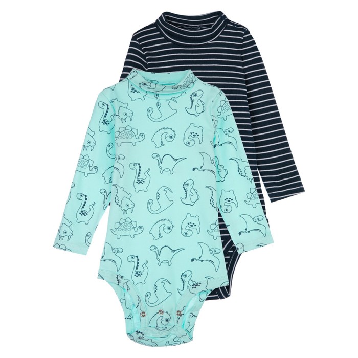 Боди для мальчика, рост 92 см, цвет мультиколор - 2 шт