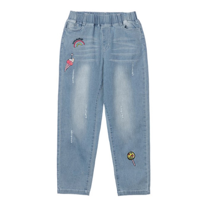 фото Джинсы для девочки, рост 134 см playtoday