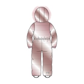 

Зимний комбинезон для девочки, рост 98 см