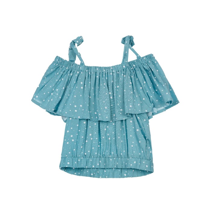 Комплект текстильный для девочек: топ, шорты, рост 170 см