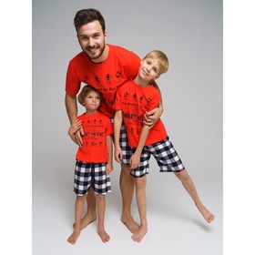 

Пижама family look детская, рост 104 см