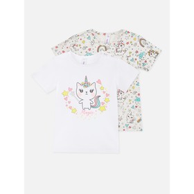 

Футболка 2 штдля девочки, рост 86 см