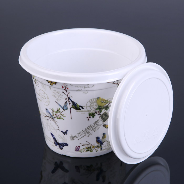 Горшок-кашпо 1 л "Палитра", поддон