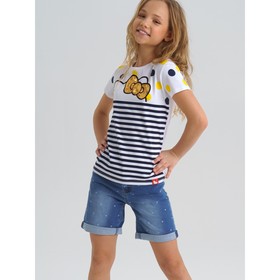 

Шорты для девочки джинсовые, рост 146 см, цвет синий