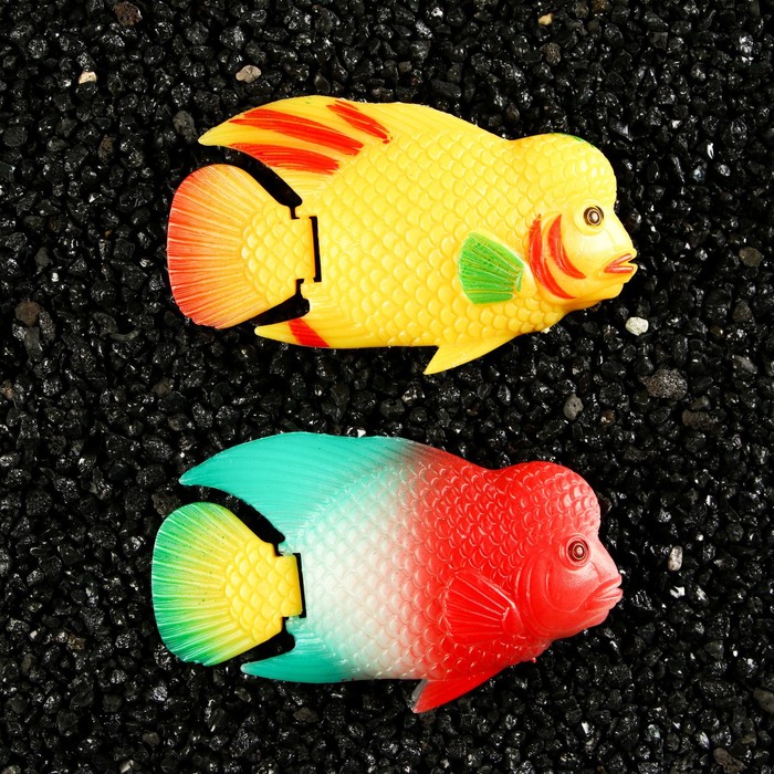 фото Декор для аквариума "рыбки", (набор 2 шт) пижон аква