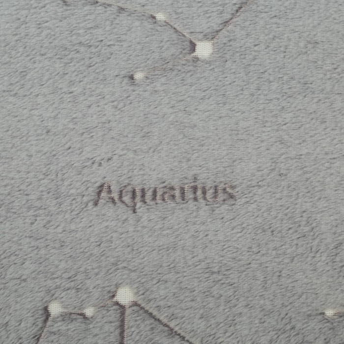 Плед светящийся 180х200 см «Созвездие», велсофт 260г/м 7725218