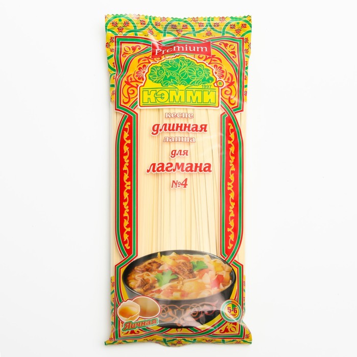 

Лапша КЭММИ Premium длинная для лагмана № 4 250г