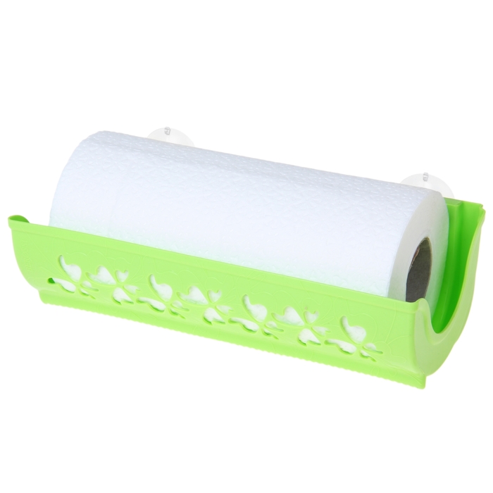 Держатель для бумажных полотенец Fly, цвет салатный