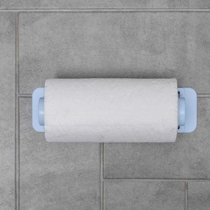 Держатель для полотенец светло-голубой