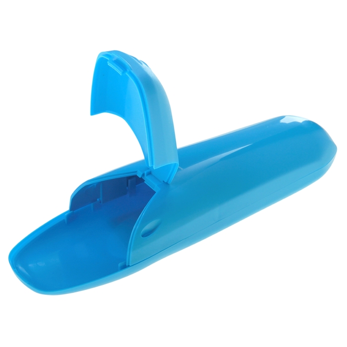 Футляр для зубной щетки "Путешествие", цвет голубой