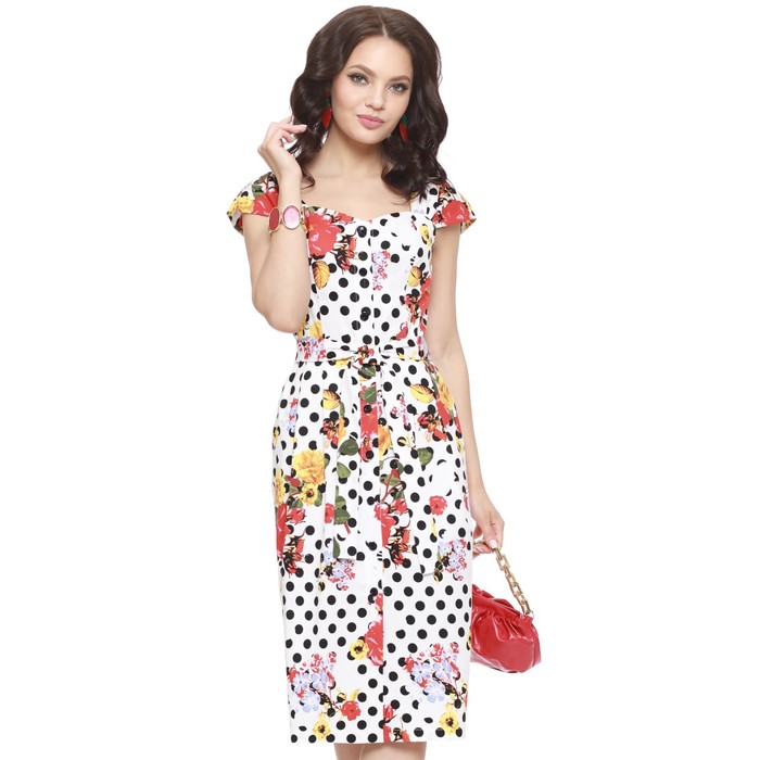 фото Платье женское «летние мотивы», размер 52 dstrend
